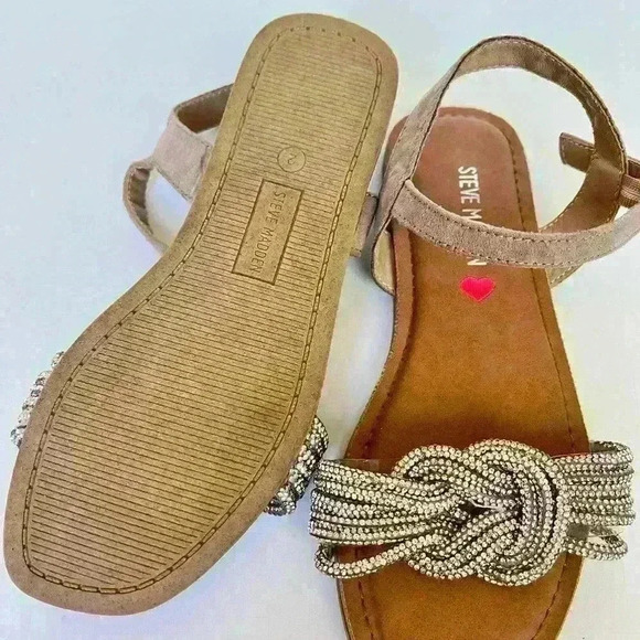 NEW! Steve Madden Adore Sparkle Sandals - Picture 3 of 5